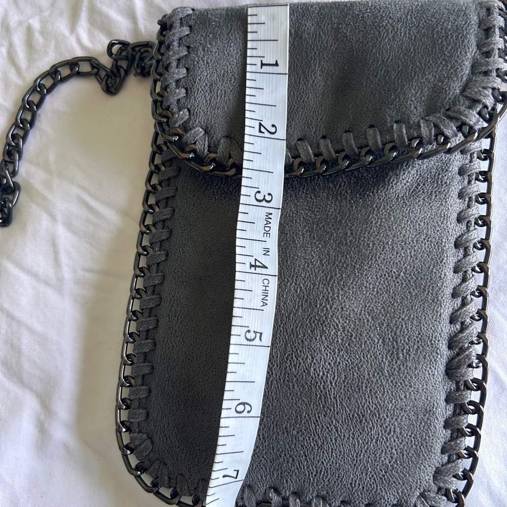 Grey Microfiber Bag - image 6